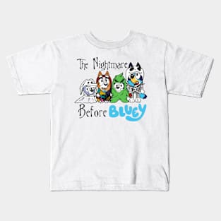 bluey halloween Kids T-Shirt